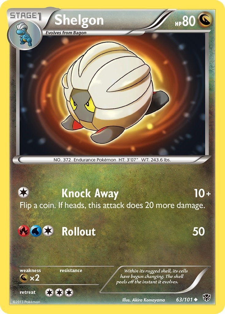 Image for Shelgon (63/101) (Plasma Blast) - Pokemon