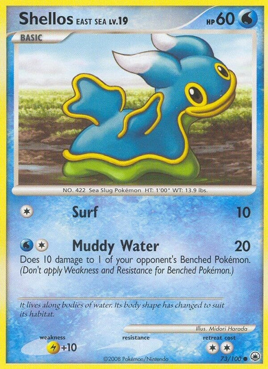 Image for Shellos East Sea (73/100) (Majestic Dawn) - Pokemon