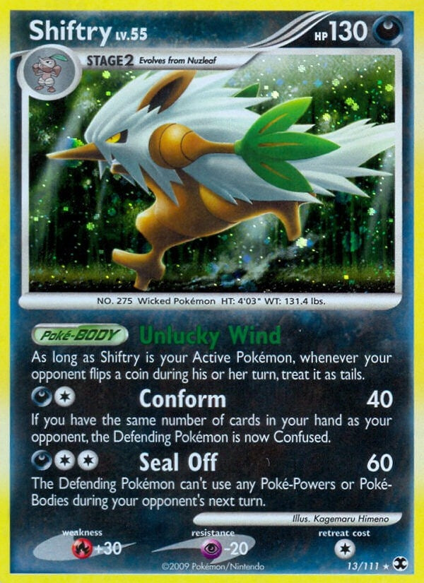 Image for Shiftry (13/111) (Rising Rivals) - Pokemon