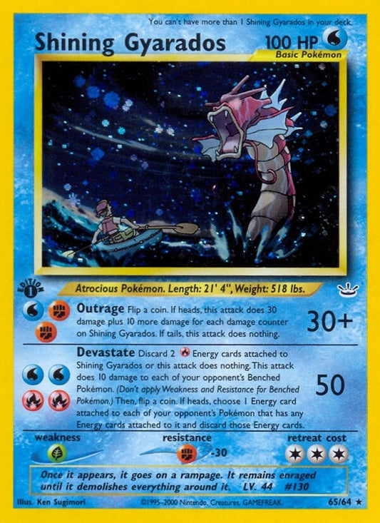 Image for Shining Gyarados (65/64) (Neo Revelation) - Pokemon