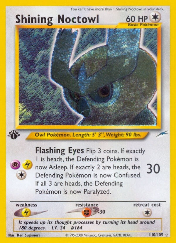Image for Shining Noctowl (110/105) (Neo Destiny) - Pokemon