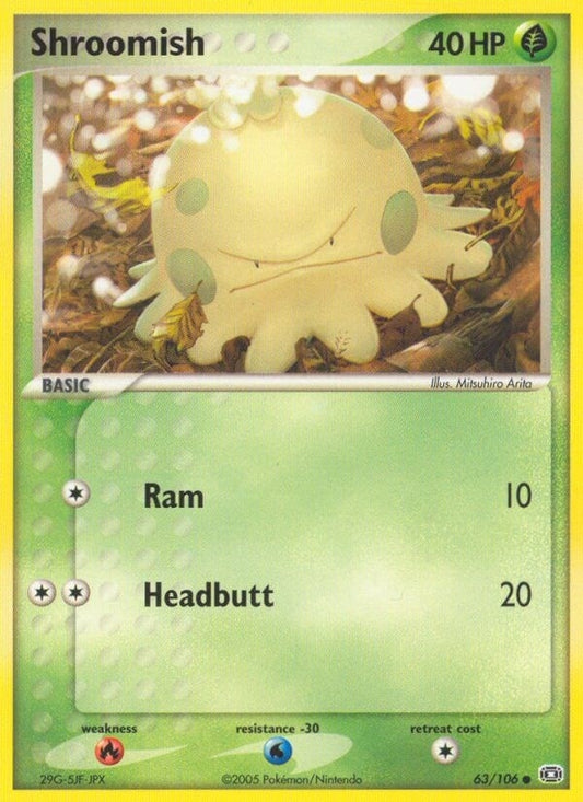 Image for Shroomish (63/106) (Emerald) - Pokemon