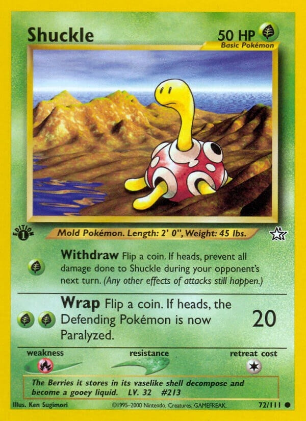 Image for Shuckle (072/111) (Neo Genesis) - Pokemon