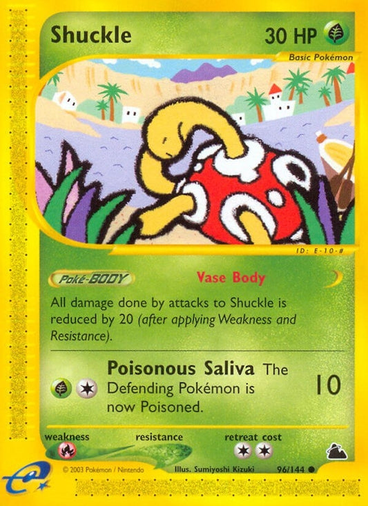 Image for Shuckle (096/144) (Skyridge) - Pokemon