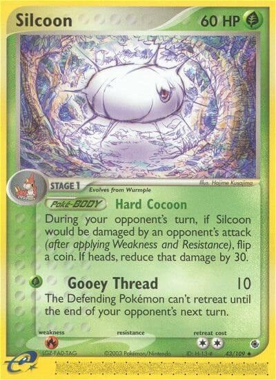 Image for Silcoon (43/109) (Ruby and Sapphire) - Pokemon