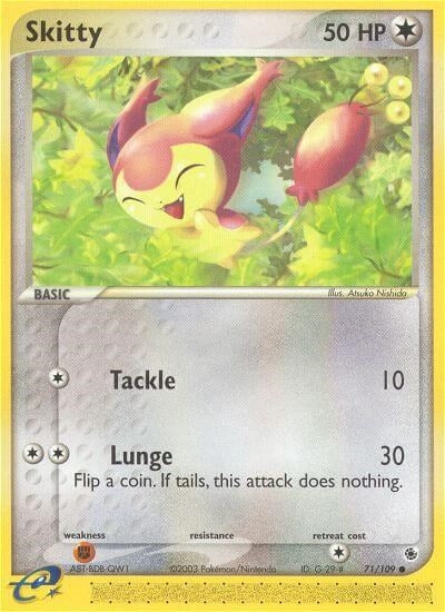 Image for Skitty (71/109) (Ruby and Sapphire) - Pokemon