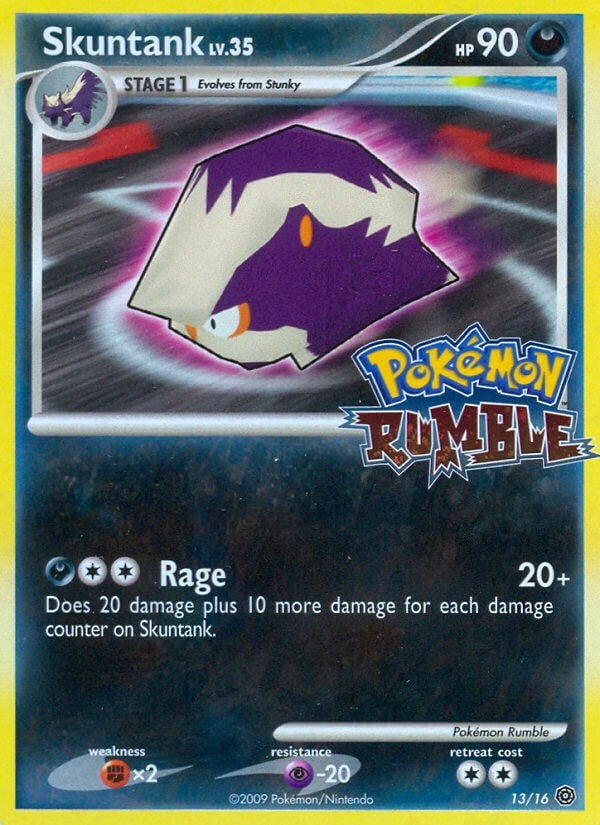 Image for Skuntank (13) (Rumble) - Pokemon