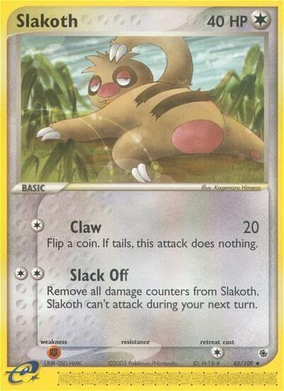 Image for Slakoth (45/109) (Ruby and Sapphire) - Pokemon