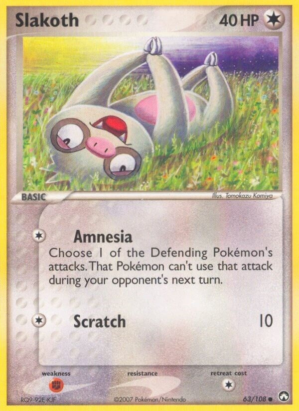 Image for Slakoth (63/108) (Power Keepers) - Pokemon