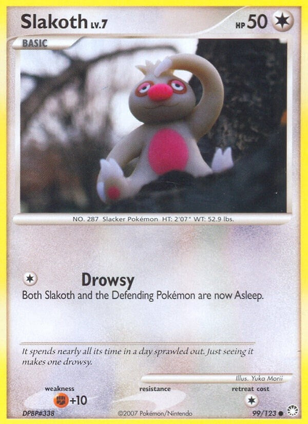 Image for Slakoth (99/123) (Mysterious Treasures) - Pokemon