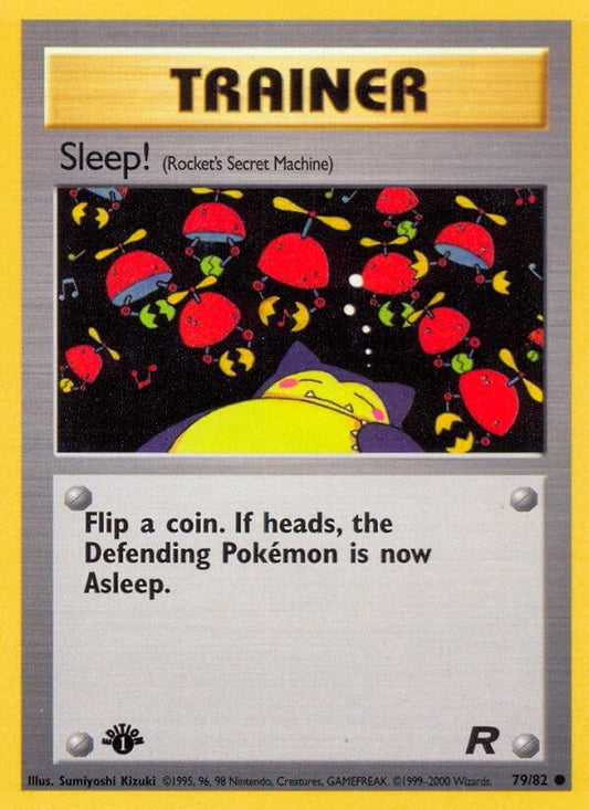 Image for Sleep! (Rocket's Secret Machine) (79/82) (Team Rocket) - Pokemon