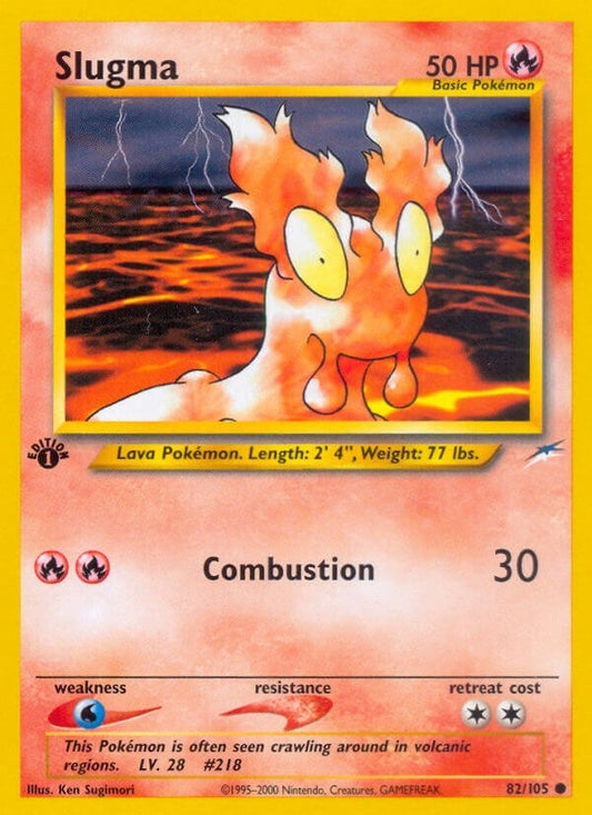 Image for Slugma (082/105) (Neo Destiny) - Pokemon