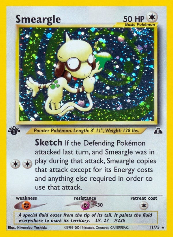 Image for Smeargle (11) (11/75) (Neo Discovery) - Pokemon