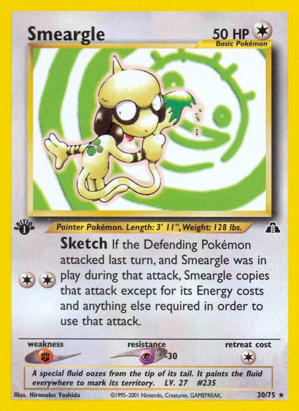 Image for Smeargle (30) (30/75) (Neo Discovery) - Pokemon