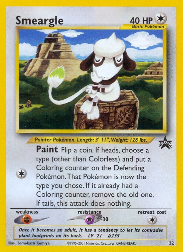 Image for Smeargle (32/53) (WoTC Promo) - Pokemon