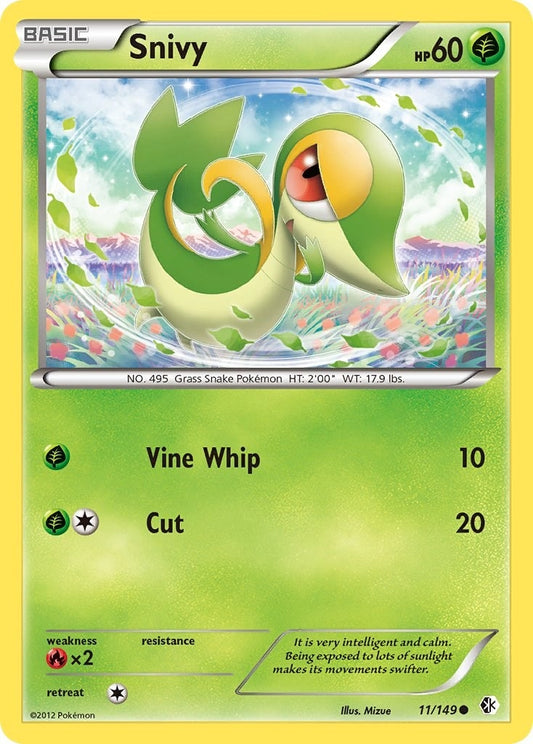 Image for Snivy (11/149) (Boundaries Crossed) - Pokemon