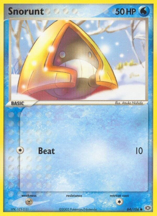 Image for Snorunt (64/106) (Emerald) - Pokemon