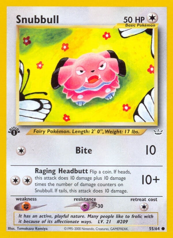 Image for Snubbull (55/64) (Neo Revelation) - Pokemon