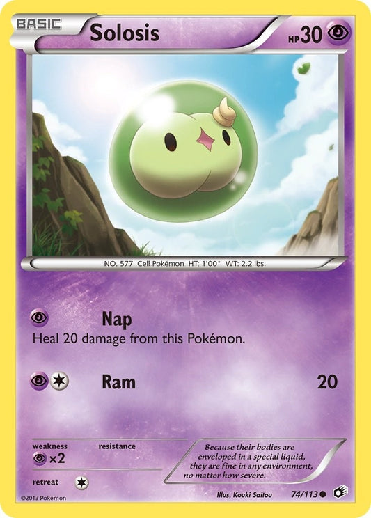 Image for Solosis (74) (74/113) (Legendary Treasures) - Pokemon