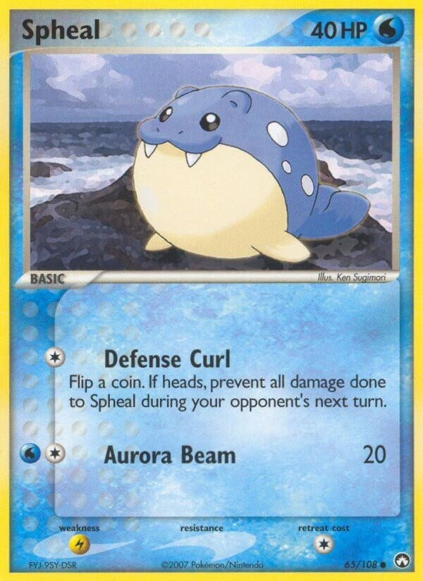 Image for Spheal (65/108) (Power Keepers) - Pokemon