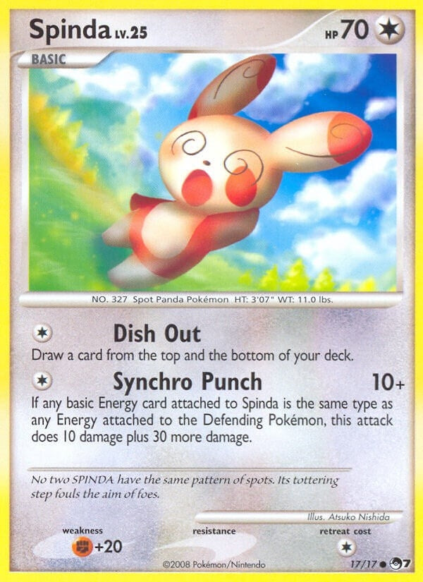 Image for Spinda (017/017) (POP Series 7) - Pokemon