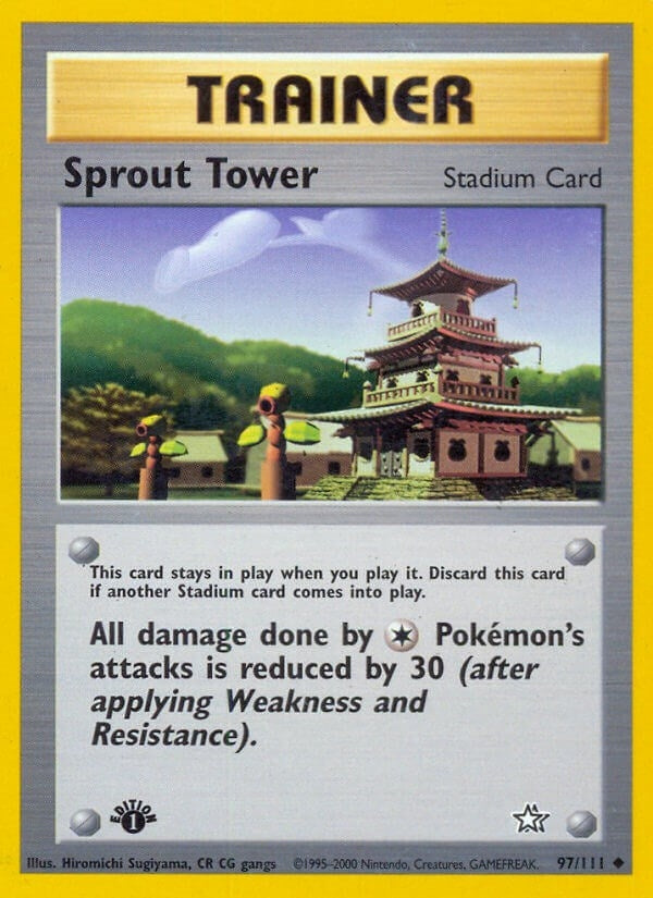 Image for Sprout Tower (097/111) (Neo Genesis) - Pokemon