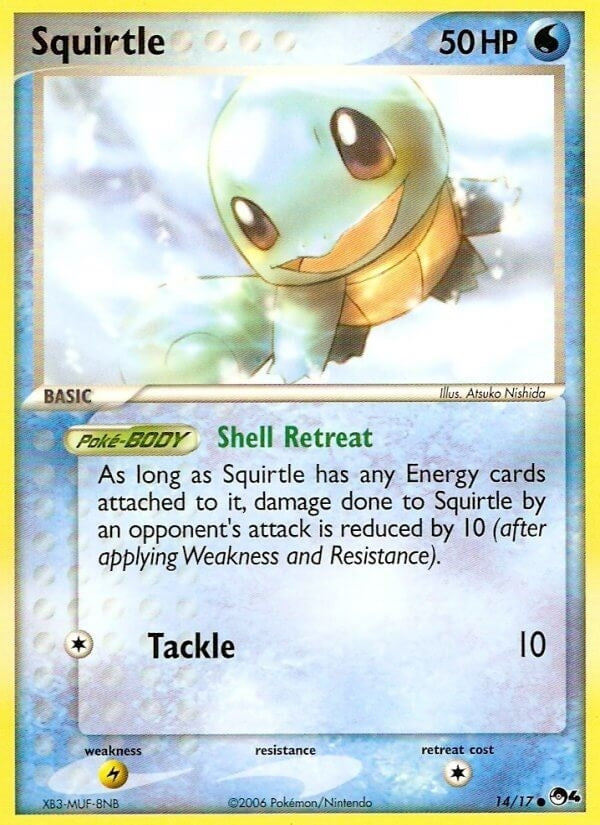 Image for Squirtle (014/017) (POP Series 4) - Pokemon