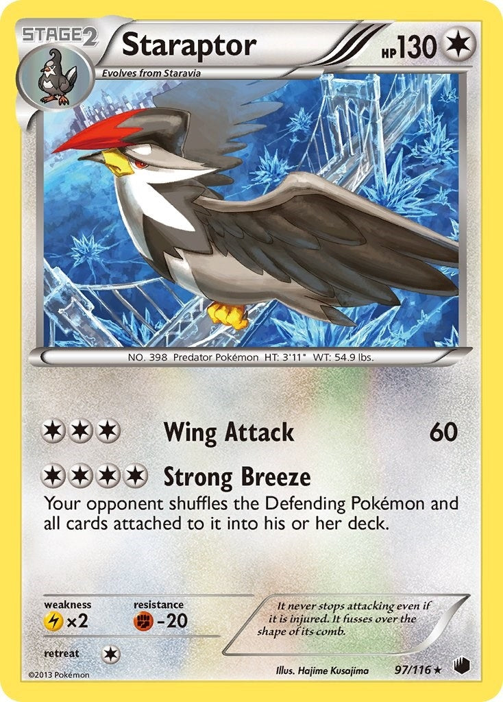 Image for Staraptor (97/116) (Plasma Freeze) - Pokemon