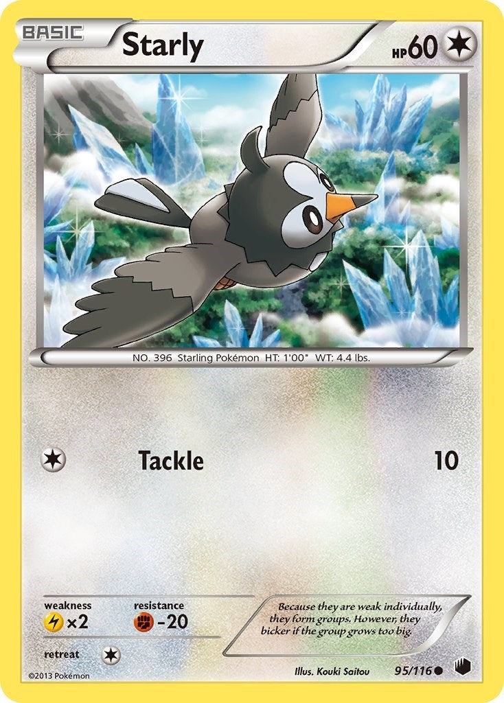 Image for Starly (95/116) (Plasma Freeze) - Pokemon