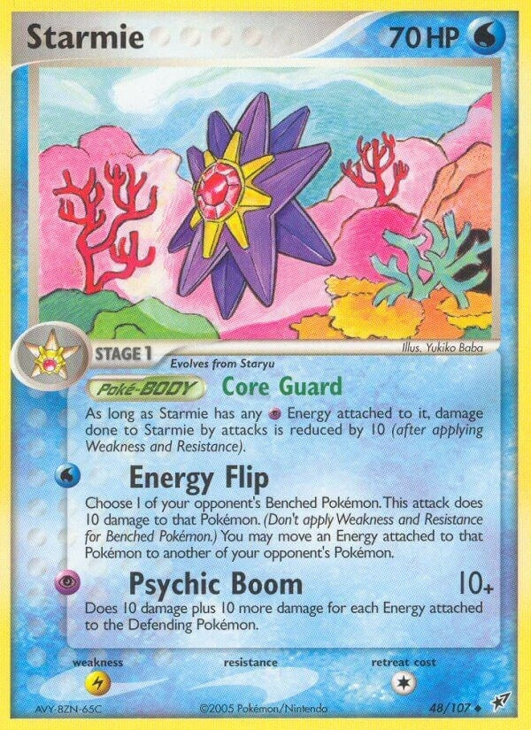 Image for Starmie (48/107) (Deoxys) - Pokemon