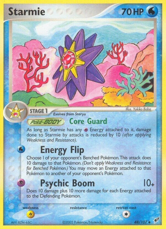 Image for Starmie (48/107) (Deoxys) - Pokemon