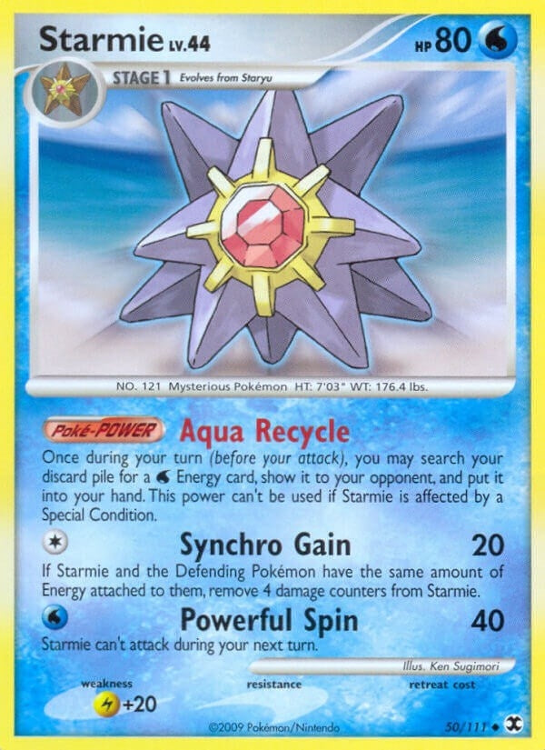 Image for Starmie (50/111) (Rising Rivals) - Pokemon
