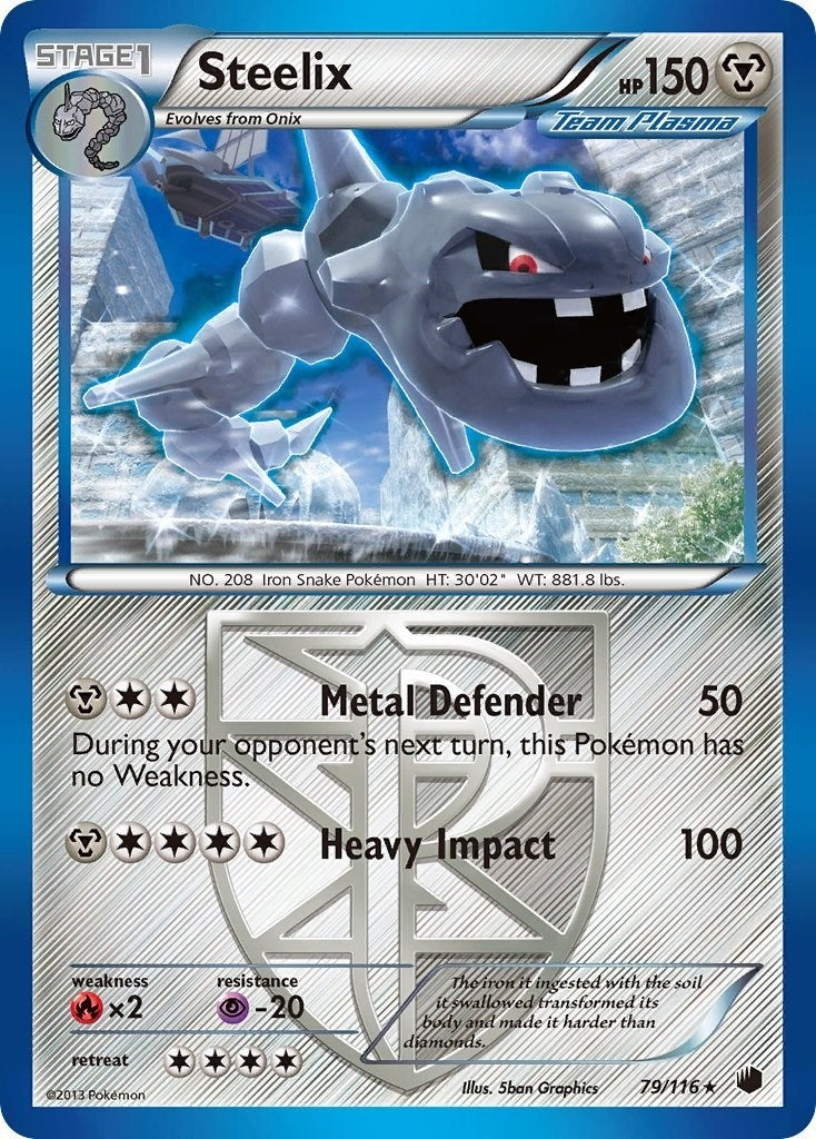 Image for Steelix (Team Plasma) (79/116) (Plasma Freeze) - Pokemon