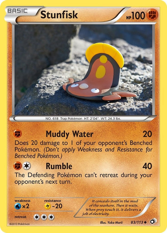 Image for Stunfisk (83/113) (Legendary Treasures) - Pokemon