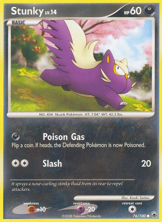 Image for Stunky (76/100) (Majestic Dawn) - Pokemon
