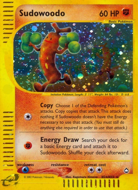 Image for Sudowoodo (H24) (H24/H32) (Aquapolis) - Pokemon