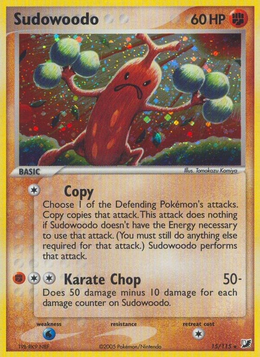 Image for Sudowoodo (15/115) (Unseen Forces) - Pokemon