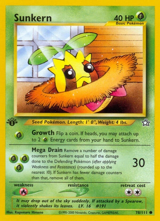 Image for Sunkern (078/111) (Neo Genesis) - Pokemon