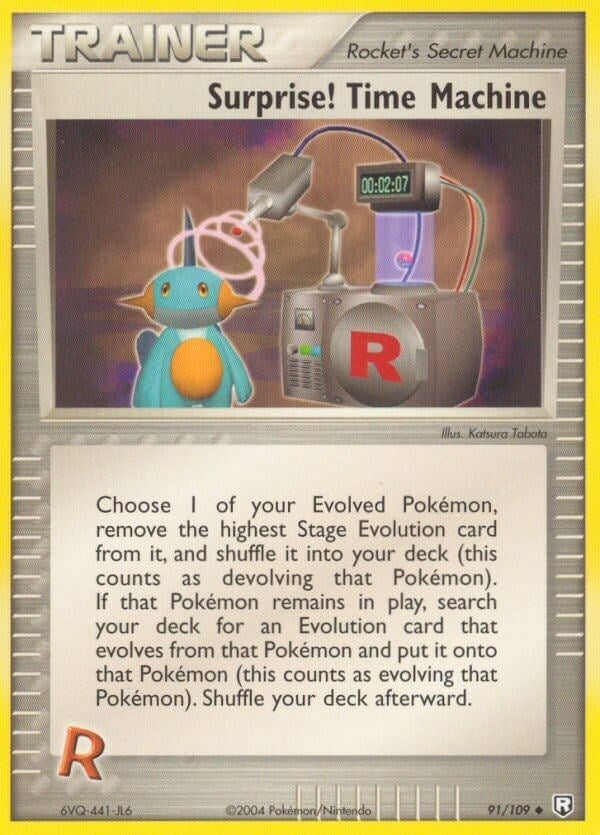 Image for Surprise! Time Machine (91/109) (Team Rocket Returns) - Pokemon