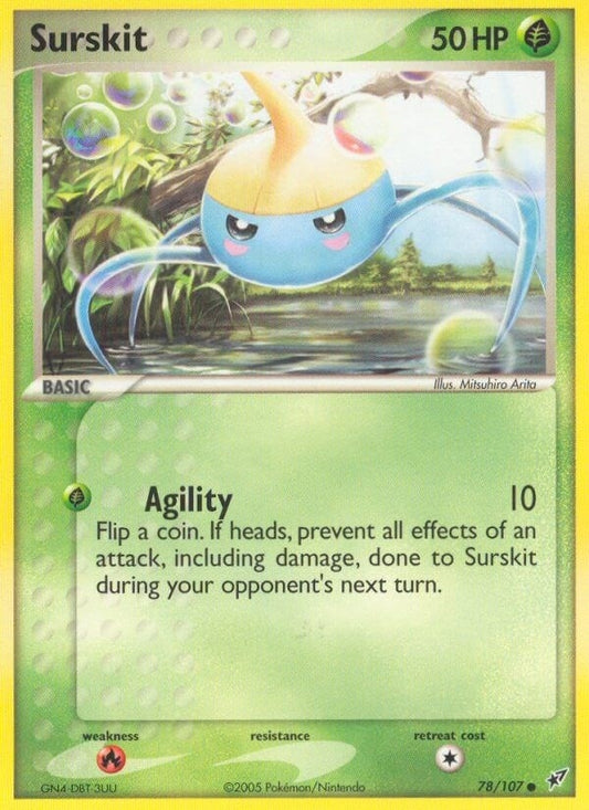 Image for Surskit (78/107) (Deoxys) - Pokemon