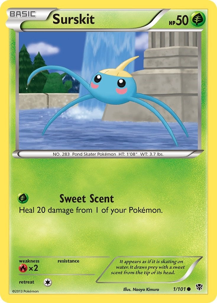 Image for Surskit (1/101) (Plasma Blast) - Pokemon