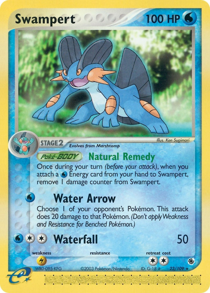 Image for Swampert (23/109) (Ruby and Sapphire) - Pokemon