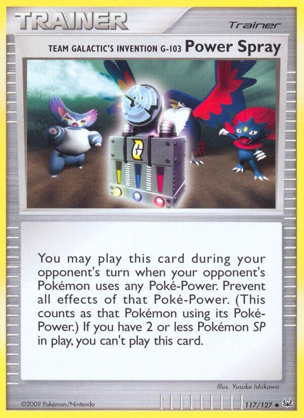 Image for Team Galactic's Invention G-103 Power Spray (117/127) (Platinum) - Pokemon