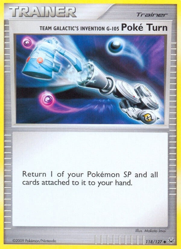 Image for Team Galactic's Invention G-105 Poke Turn (118/127) (Platinum) - Pokemon