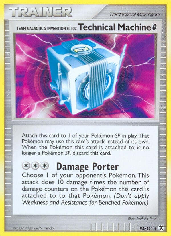 Image for Team Galactic's Invention G-107 Technical Mach. G (95/111) (Rising Rivals) - Pokemon