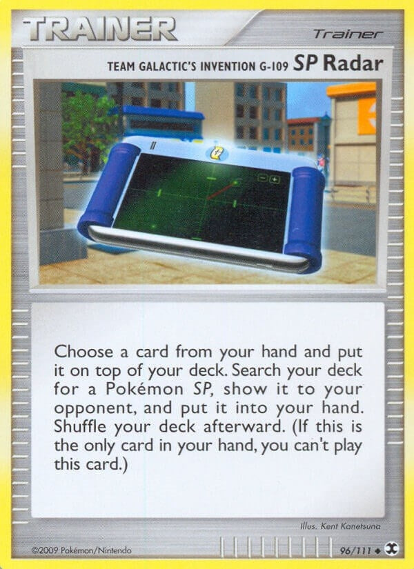 Image for Team Galactic's Invention G-109 SP Radar (96/111) (Rising Rivals) - Pokemon