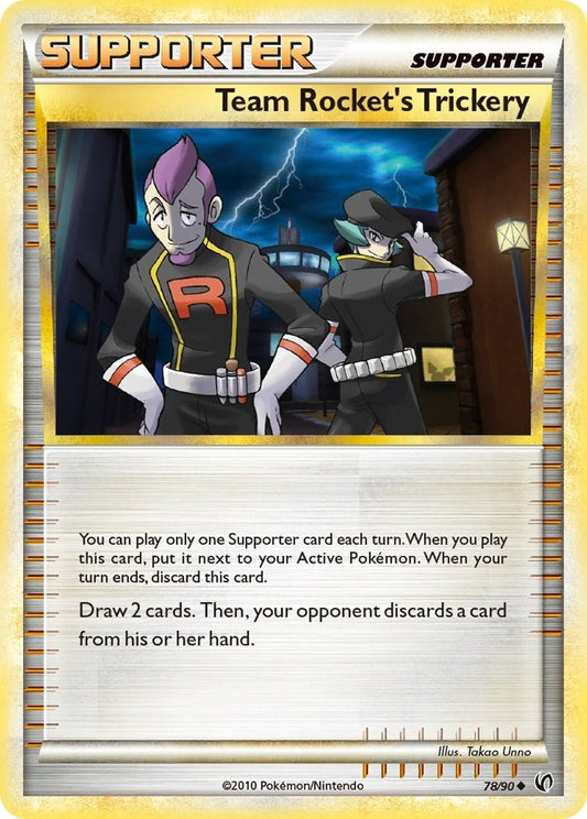 Image for Team Rocket's Trickery (78/90) (Undaunted) - Pokemon