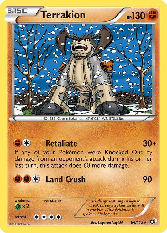 Image for Terrakion (84/113) (Legendary Treasures) - Pokemon