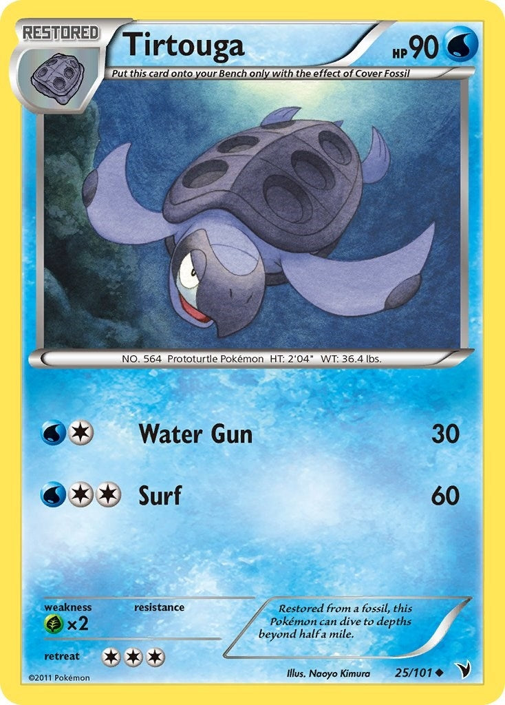 Image for Tirtouga (25/101) (Noble Victories) - Pokemon