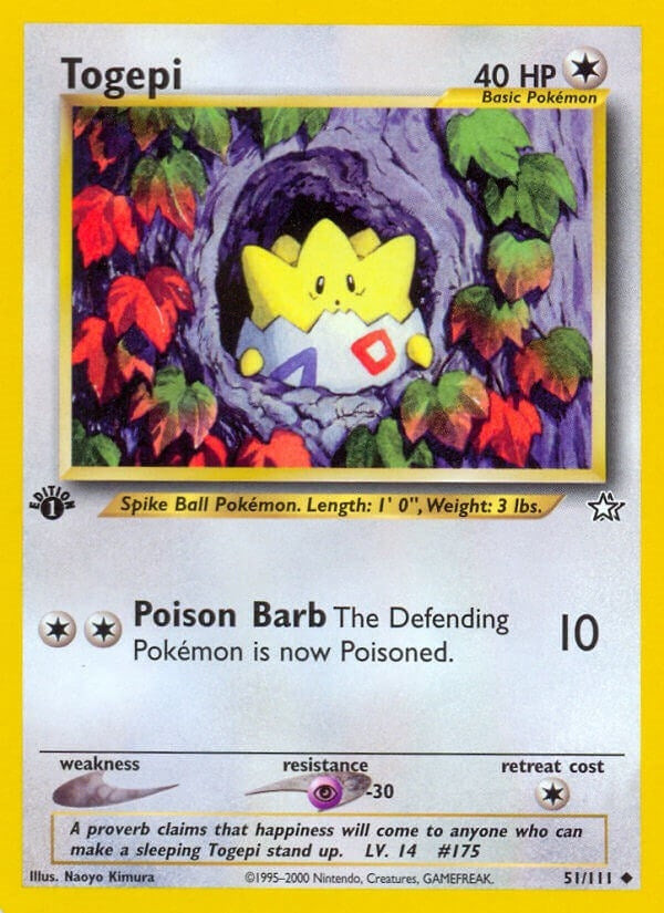Image for Togepi (051/111) (Neo Genesis) - Pokemon